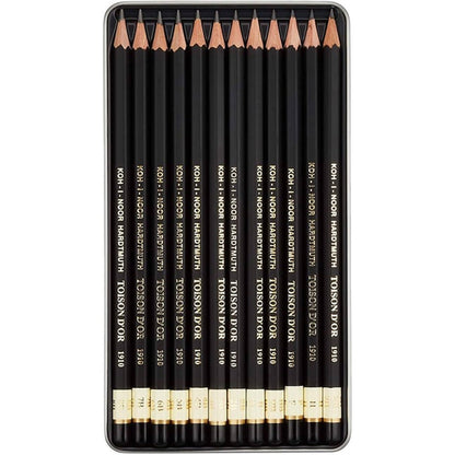 Koh-I-Noor Toison D'Or Graphite Pencils 1900 12'li Set