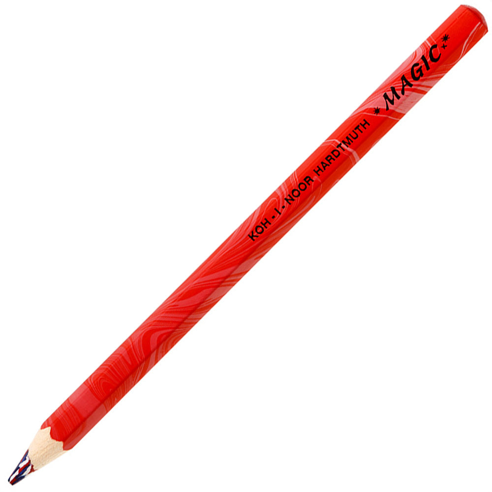 Koh-I-Noor Jumbo Magic Pencil America Red 3405