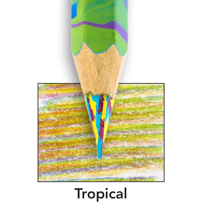 Koh-I-Noor Jumbo Magic Pencil Tropical 3405