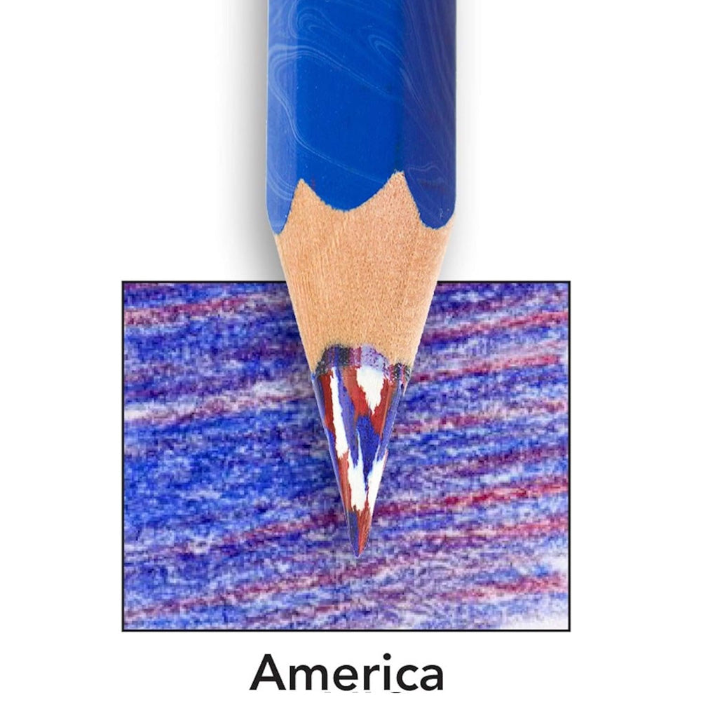 Koh-I-Noor Jumbo Magic Pencil America Blue 3405