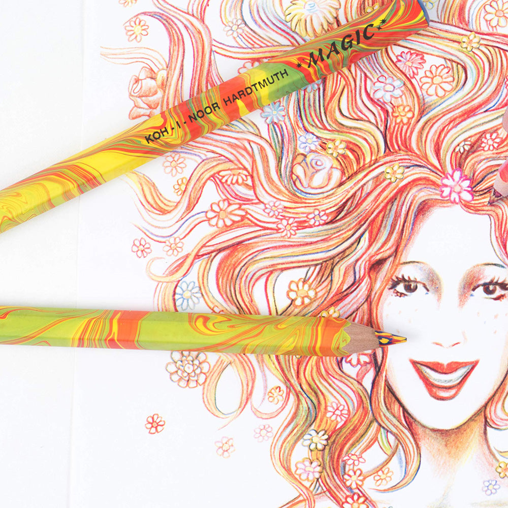 Koh-I-Noor Jumbo Magic Pencil America Blue 3405