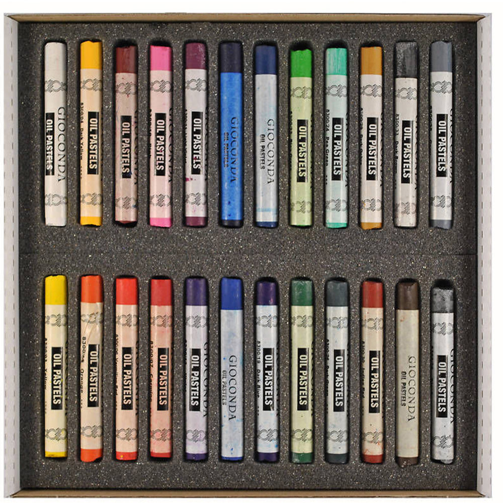 Koh-I-Noor Gioconda Oil Pastels 24'lü Karton Kutu