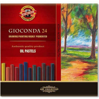 Koh-I-Noor Gioconda Oil Pastels 24'lü Karton Kutu