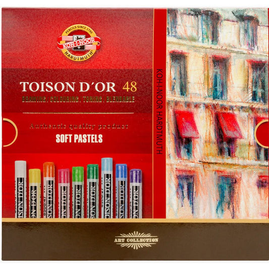 Koh-I-Noor Toison D'Or Soft Pastels 48'li Karton Kutu