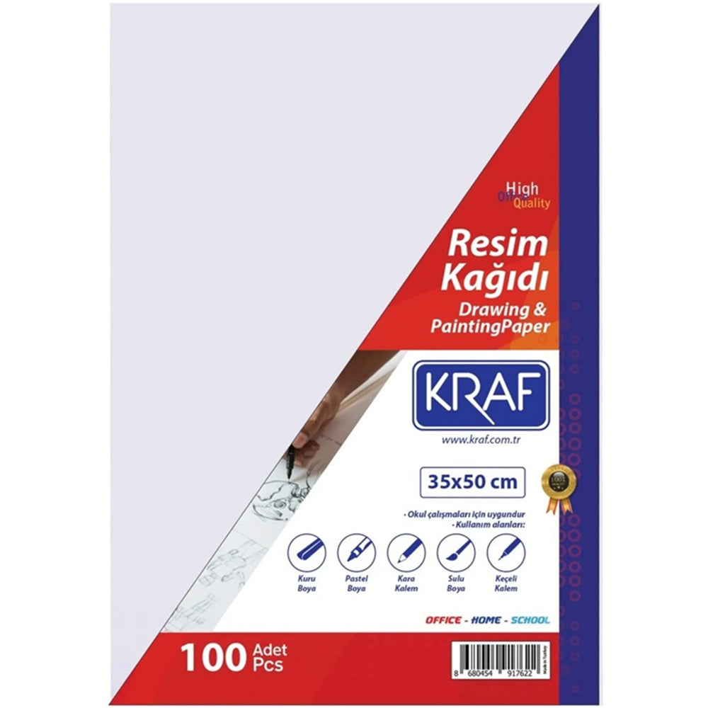 Kraf Resim Kağıdı 120gr 35x50cm