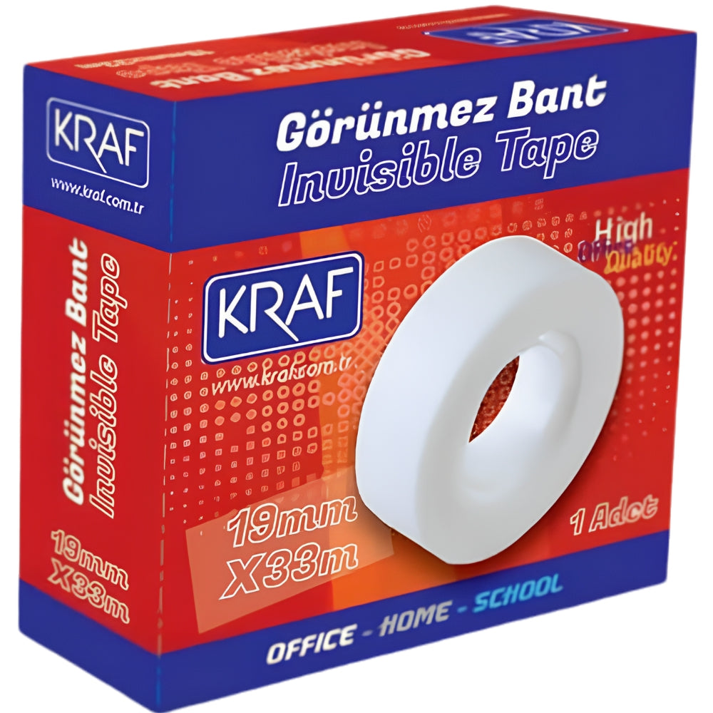 Kraf Görünmez Bant 19x33mm