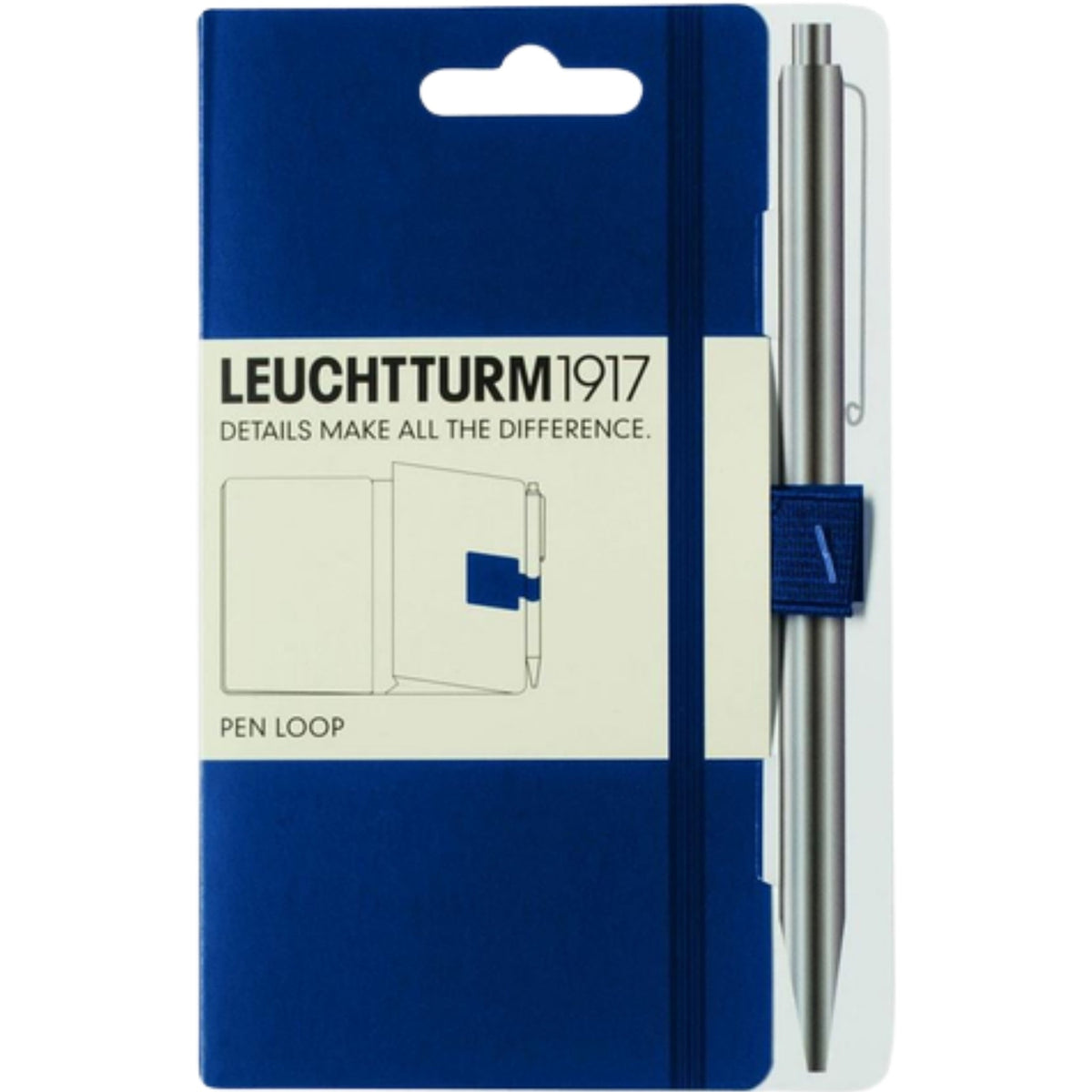 Leuchtturm 1917 Pen Loop Kalem Tutacağı Lacivert 342939