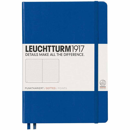 Leuchtturm 1917 Notebook Medium A5 Hardcover 251 Pages Dotted Royal Blue