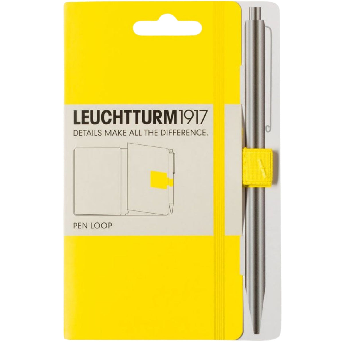 Leuchtturm 1917 Pen Loop Kalem Tutacağı Limon Sarı 345162