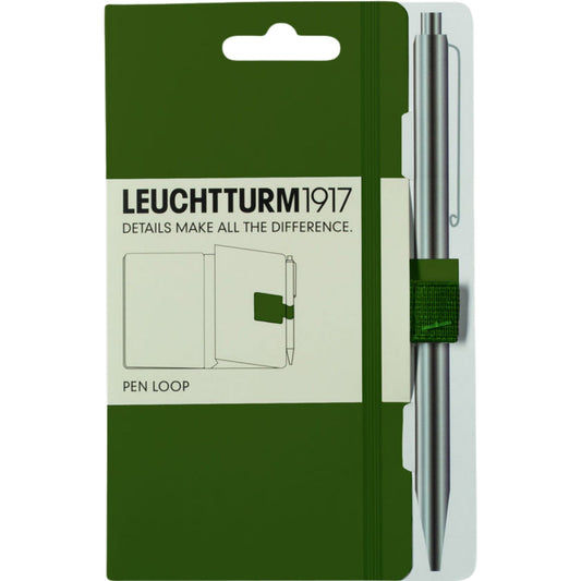 Leuchtturm 1917 Pen Loop Kalem Tutacağı Asker Yeşili 348093