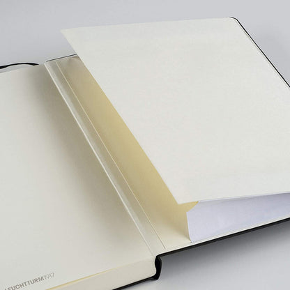 Leuchtturm 1917 Notebook Master Slim A4 Hardcover 123 Pages Squared Army