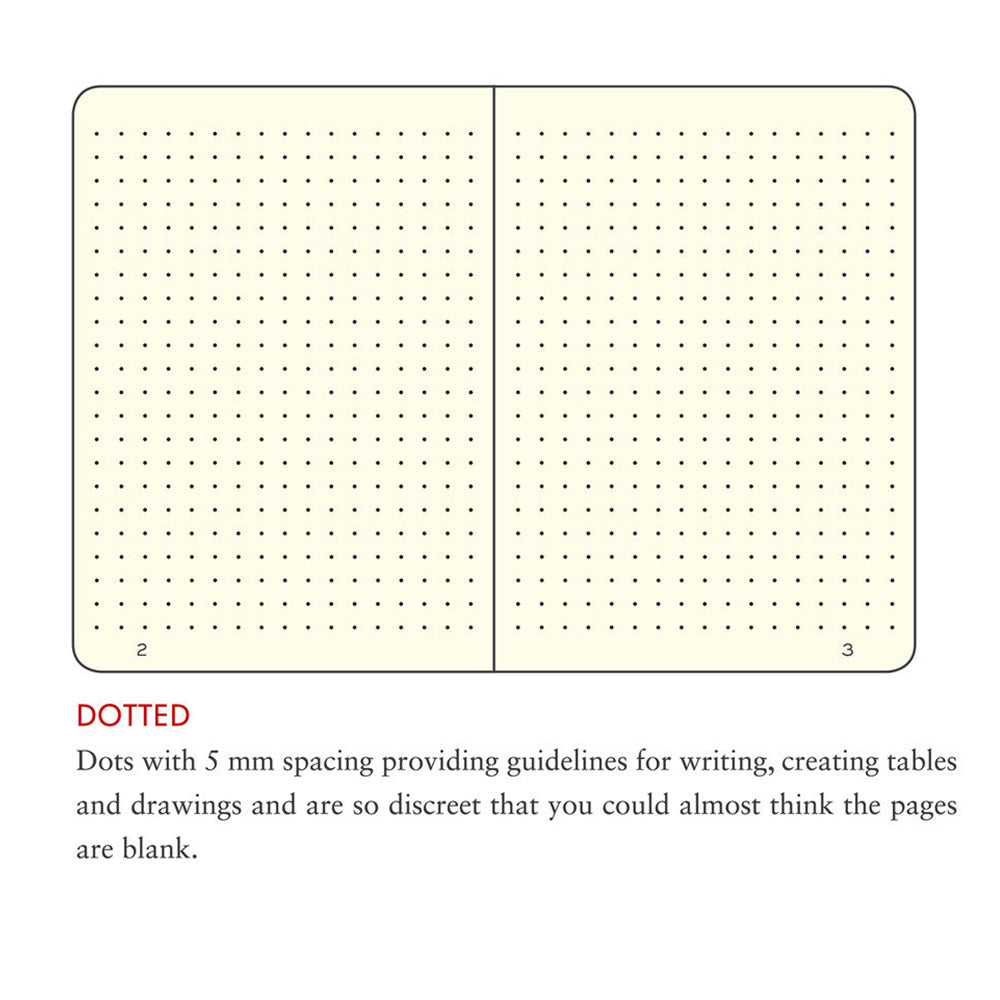 Leuchtturm 1917 Notebook Medium A5 Hardcover 251 Pages Dotted Nordic Blue