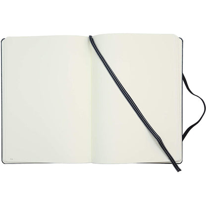 Leuchtturm 1917 Metallic Edition Notebook Medium A5 Hardcover 251 Pages Plain Silver