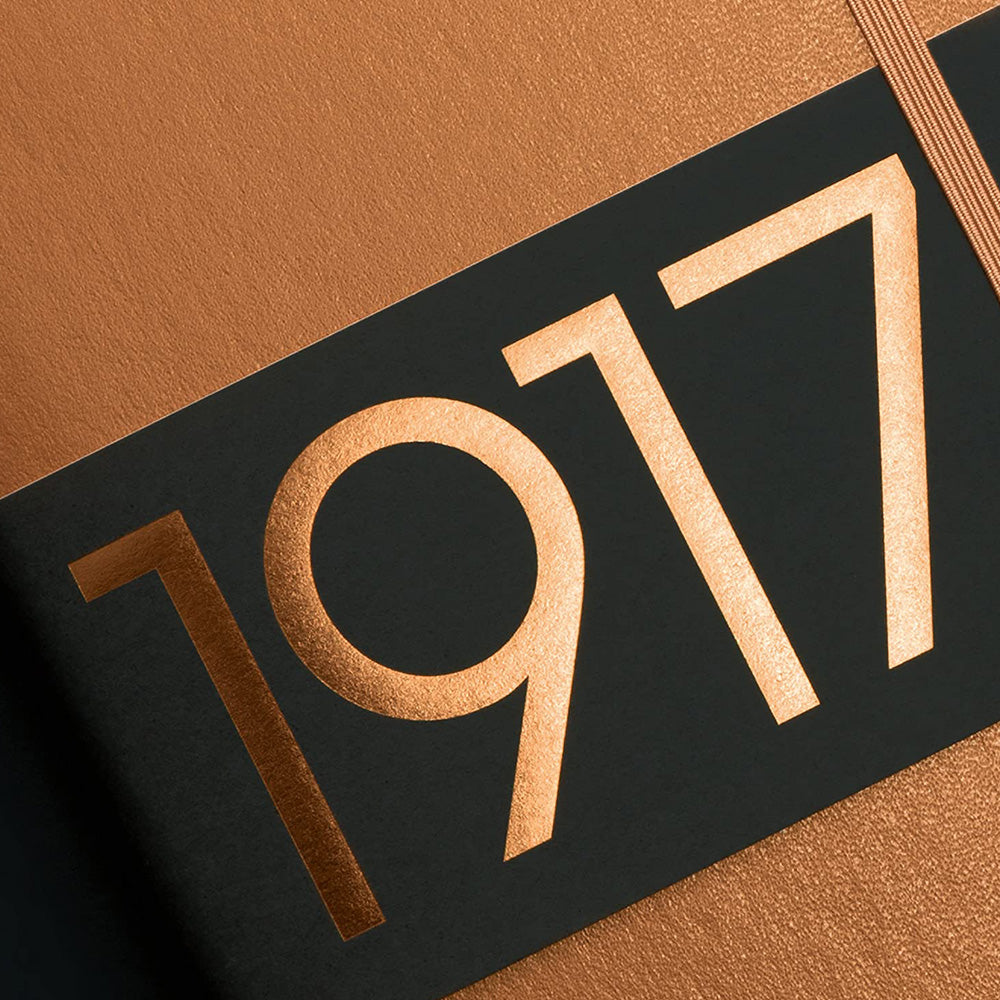 Leuchtturm 1917 Metallic Edition Notebook Medium A5 Hardcover 251 Pages Plain Copper