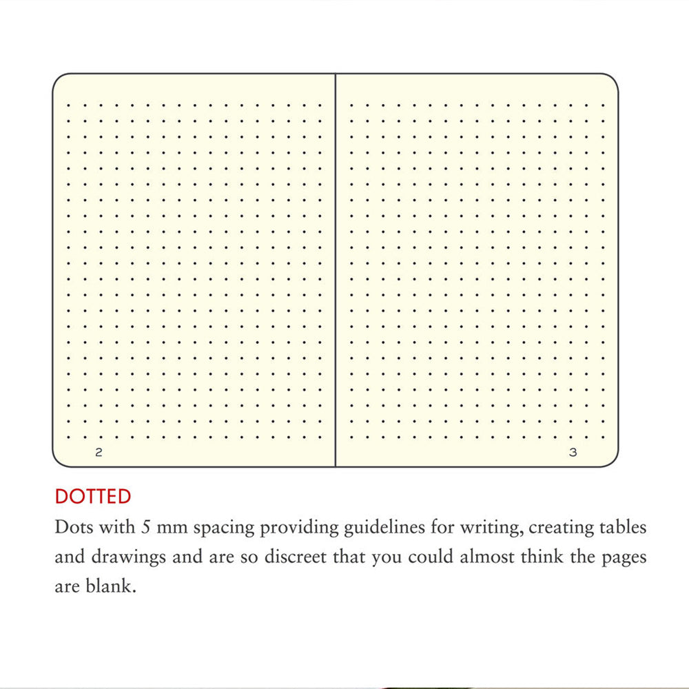 Leuchtturm 1917 Red Dots Edition Notebook Medium A5 Hardcover 251 Pages Dotted Anthracite