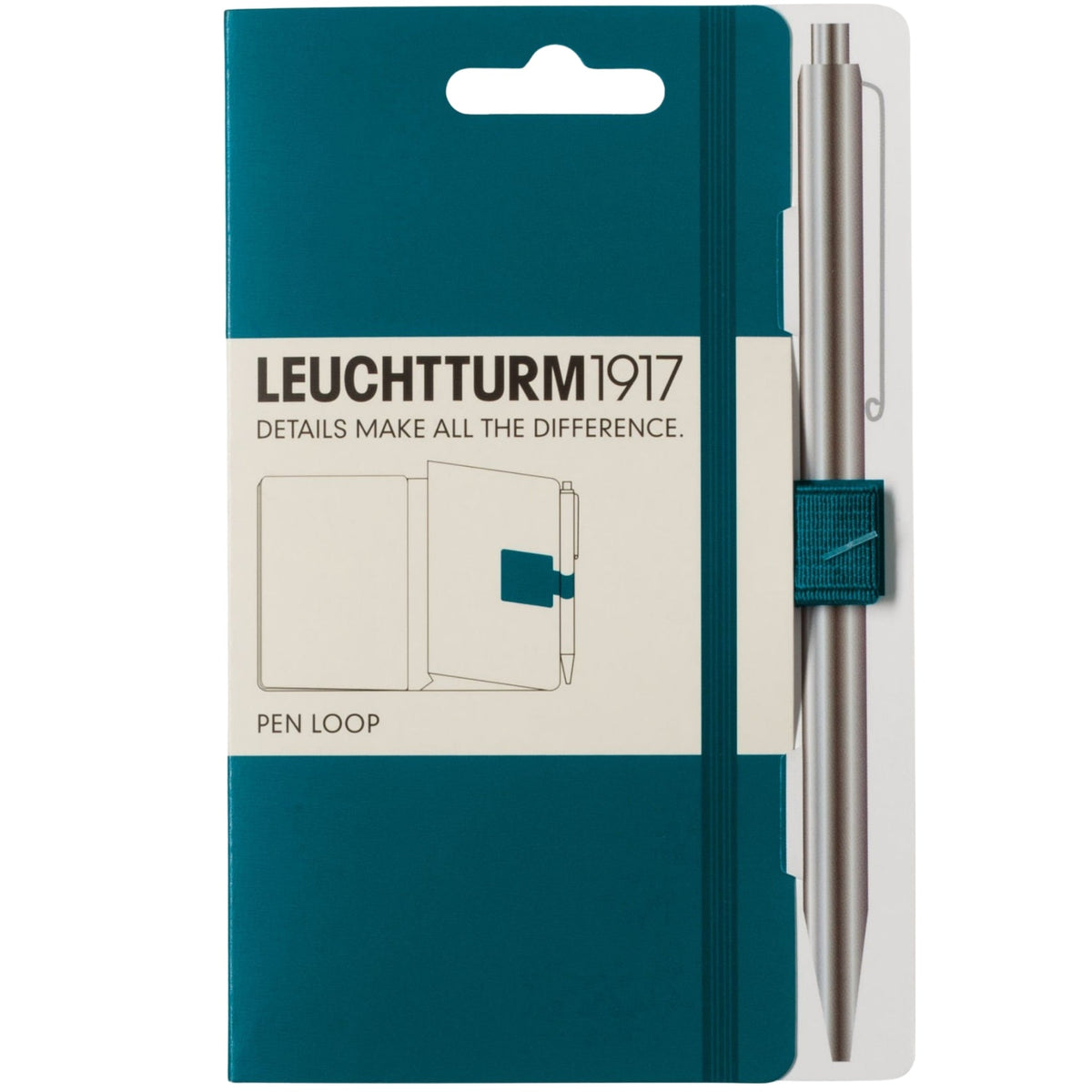 Leuchtturm 1917 Pen Loop Kalem Tutacağı Pacific Green 359669