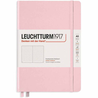 Leuchtturm 1917 Muted Colours Notebook Medium A5 Hardcover 251 Pages Dotted Powder