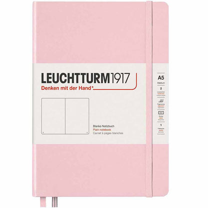 Leuchtturm 1917 Muted Colours Notebook Medium A5 Hardcover 251 Pages Plain Powder