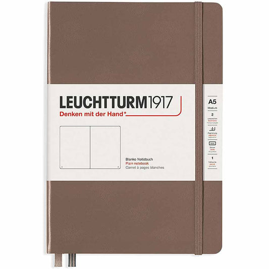 Leuchtturm 1917 Rising Colours Notebook Medium A5 Hardcover 249 Pages Plain Warm Earth