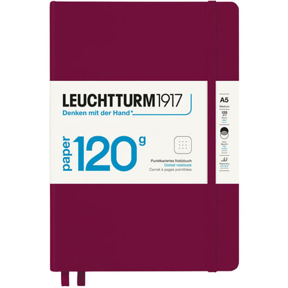 Leuchtturm 1917 Notebook Edition 120G A5 Hardcover Dotted Port Red