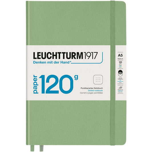 Leuchtturm 1917 Notebook Edition 120G A5 Hardcover Dotted Sage