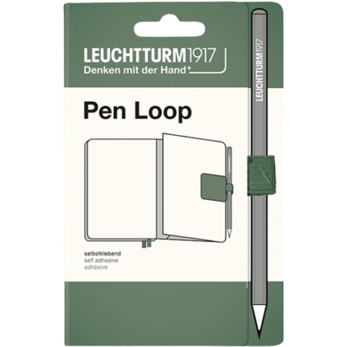 Leuchtturm 1917 Pen Loop Kalem Tutacağı Olive 365511