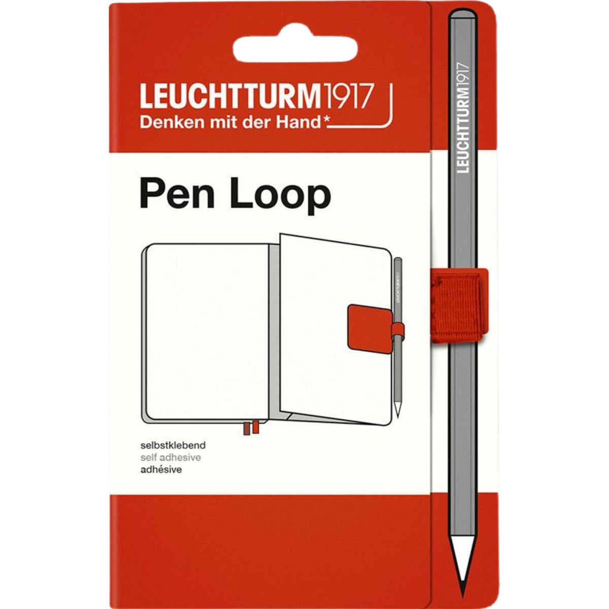 Leuchtturm 1917 Pen Loop Kalem Tutacağı Fox Red 367288
