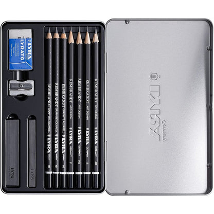 Lyra Rembrandt Graphite Set 11'li Metal Kutu
