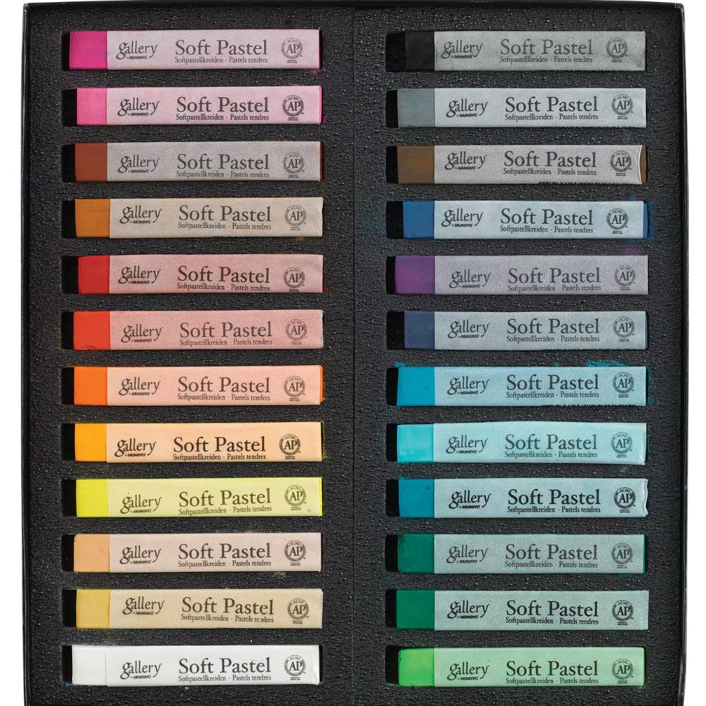 Mungyo Tam Boy Kuru Pastel 24'lü Karton Kutu