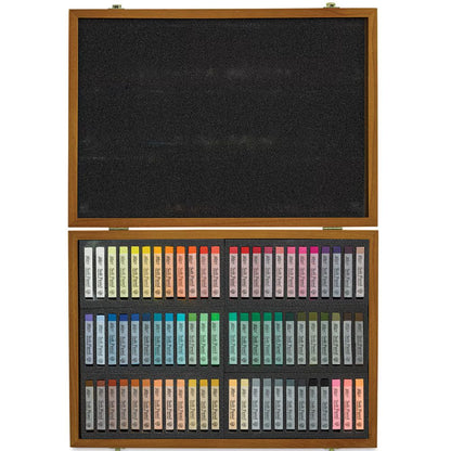 Mungyo Tam Boy Kuru Pastel 72'li Ahşap Kutu