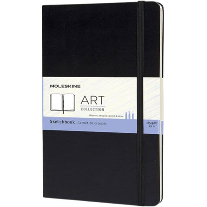 Moleskine Art Sketchbook Hardcover L 13x21cm Black