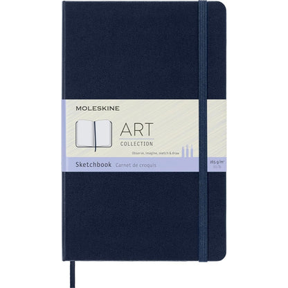Moleskine Art Sketchbook Hardcover L 13x21cm Sapphire Blue