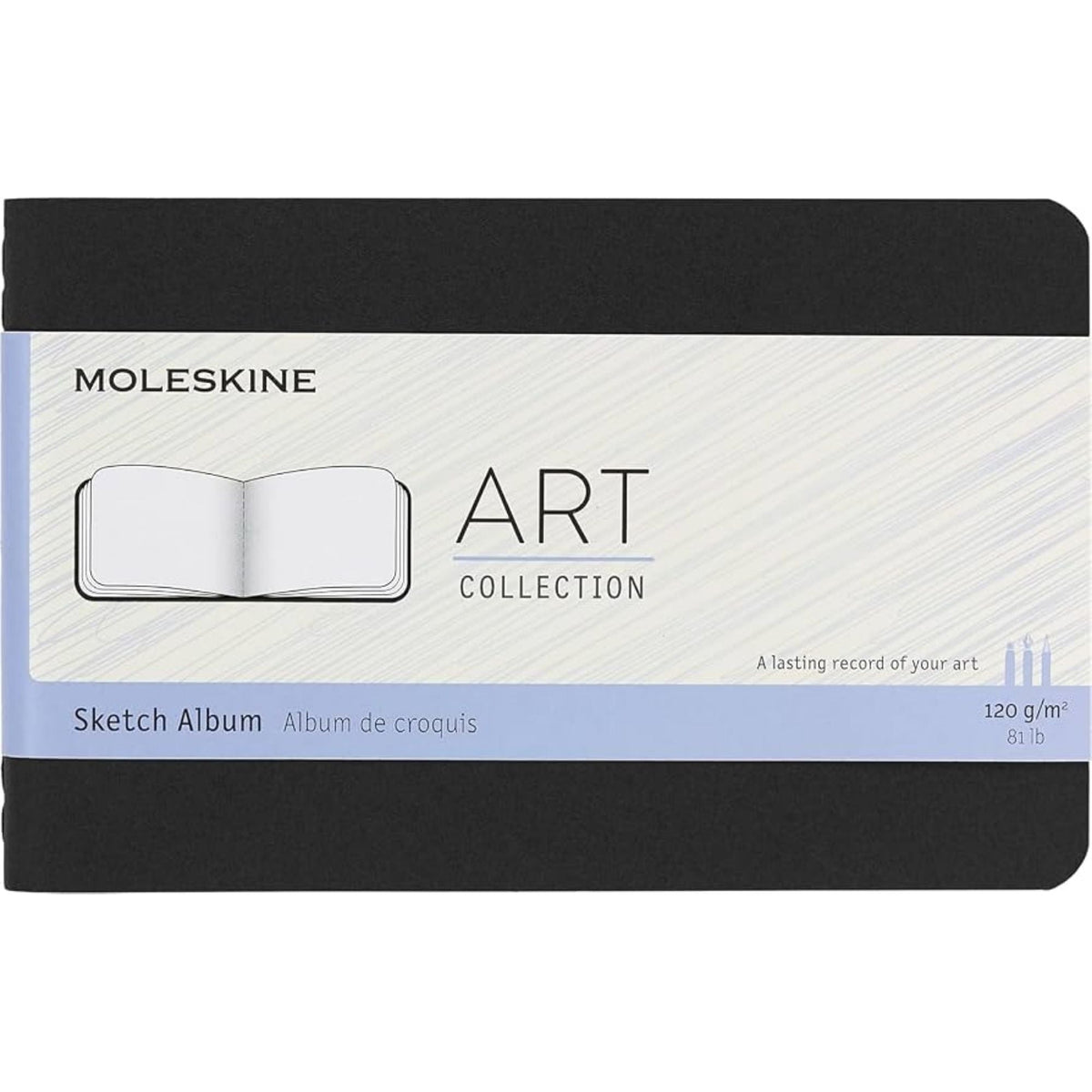 Moleskine Art Sketch Album Hardcover Pocket 9x14cm Black