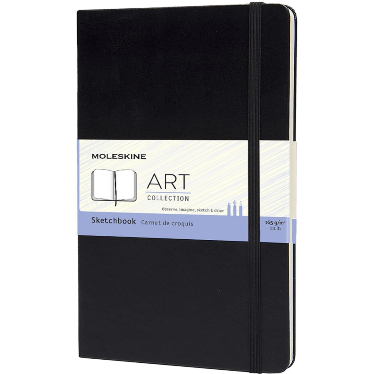 Moleskine Art Sketch Pad Softcover L 13x21 Black