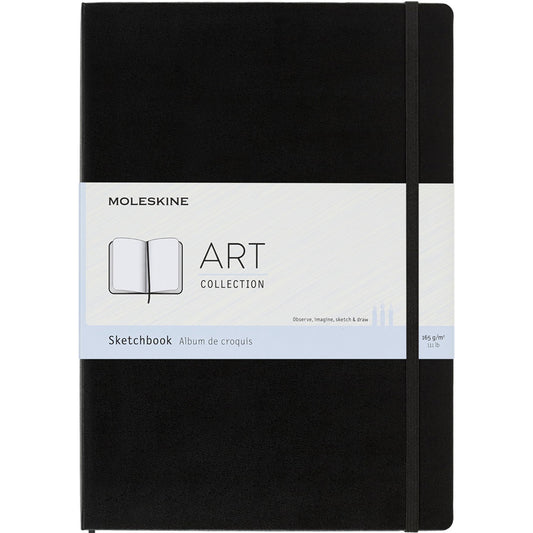 Moleskine Art Sketchbook Hardcover A4 (21 x 29,7 cm) Black