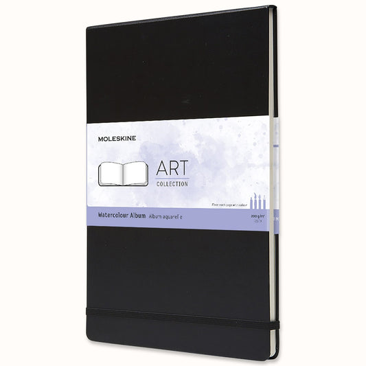 Moleskine Art Watercolor Album Hardcover A4(21x29,7cm) Black