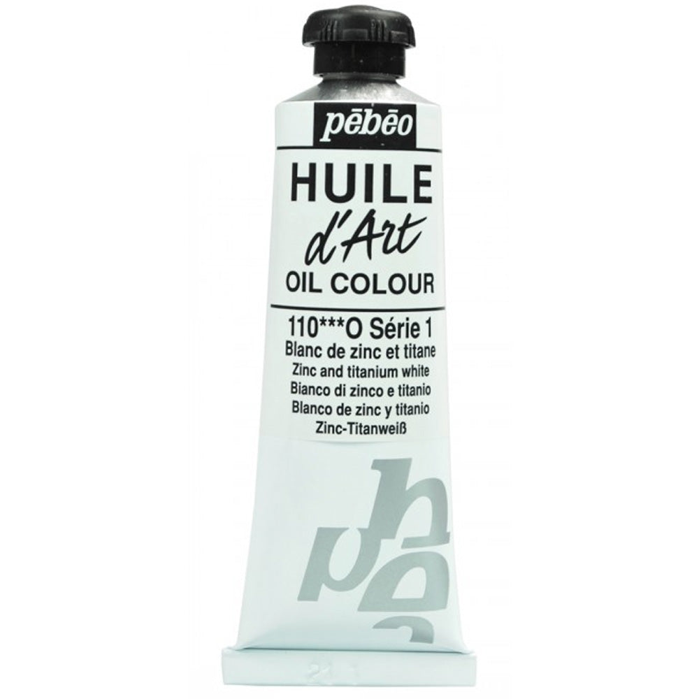 Pebeo Huile D'art Yağlı Boya 37ml Zinc And Titanium White 110 S.1