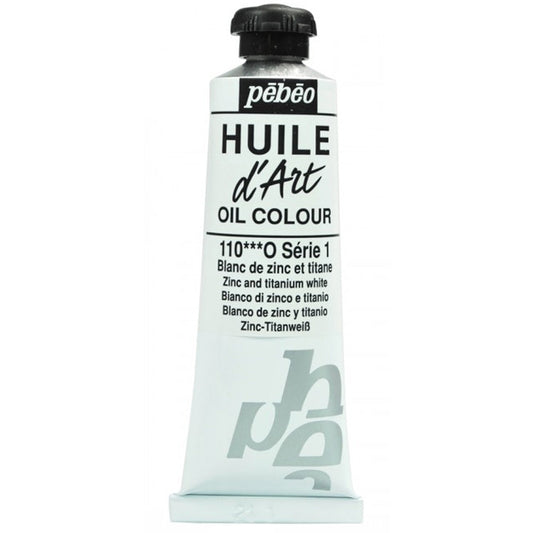 Pebeo Huile D'art Yağlı Boya 37ml Zinc And Titanium White 110 S.1