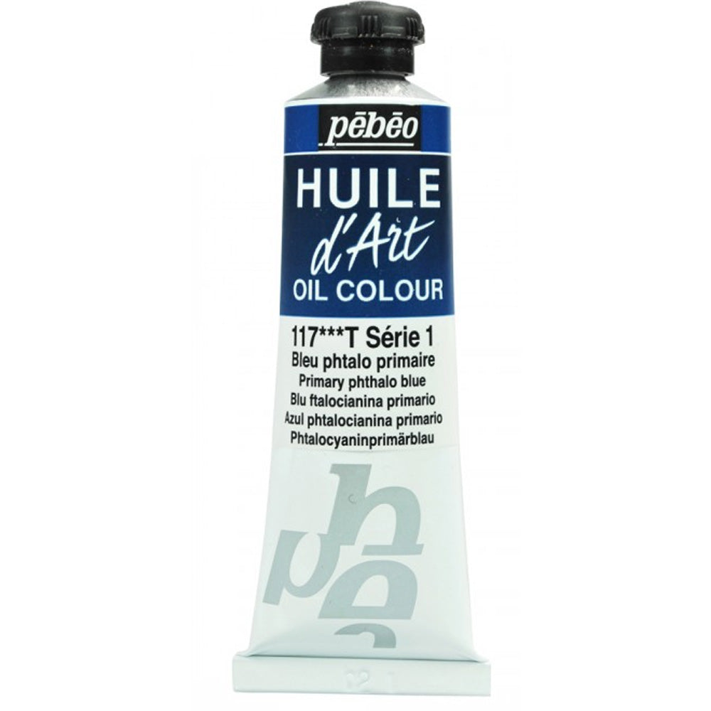 Pebeo Huile D'art Yağlı Boya 37ml Primary Phthalo Blue 117 S.1