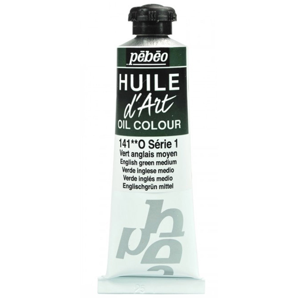 Pebeo Huile D'art Yağlı Boya 37ml English Green Medium 141 S.1