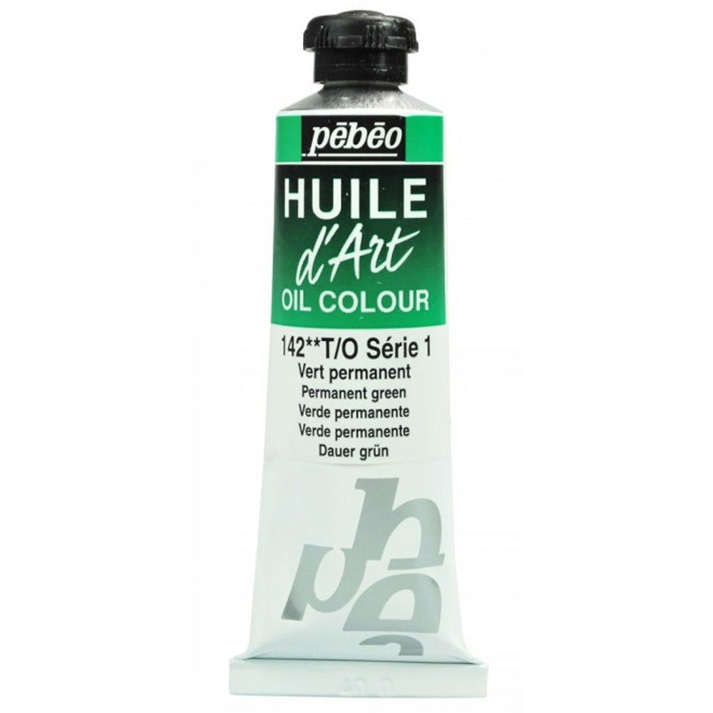 Pebeo Huile D'art Yağlı Boya 37ml Permanent Green 142 S.1