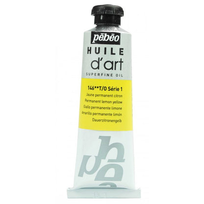Pebeo Huile D'art Yağlı Boya 37ml Permanent Lemon Yellow  146 S.1