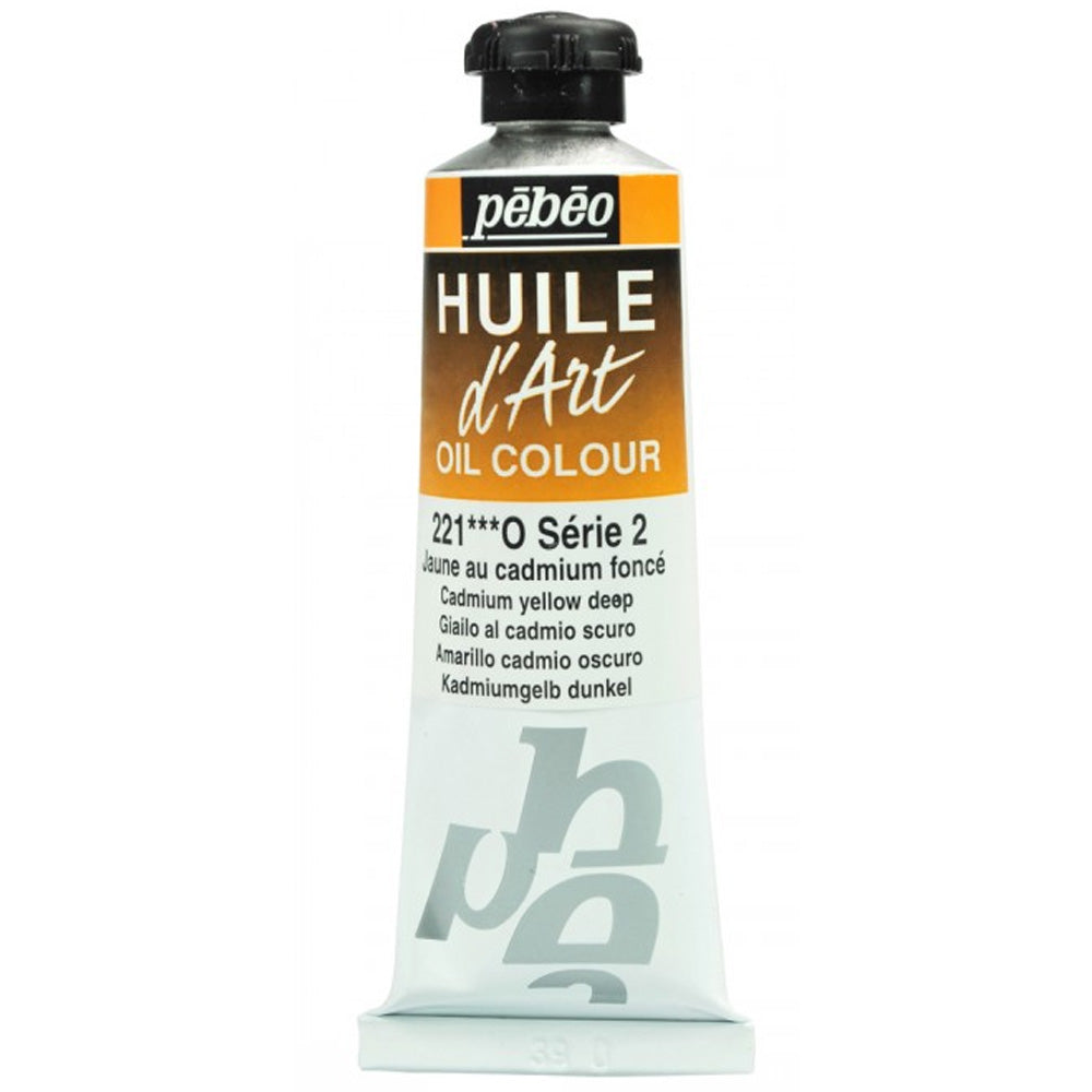Pebeo Huile D'art Yağlı Boya 37ml Cadmium Yellow Deep 221 S.2