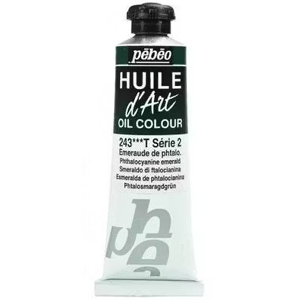 Pebeo Huile D'art Yağlı Boya 37ml Phthalocyanine Emerald 243 S.2