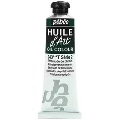 Pebeo Huile D'art Yağlı Boya 37ml Phthalocyanine Emerald 243 S.2