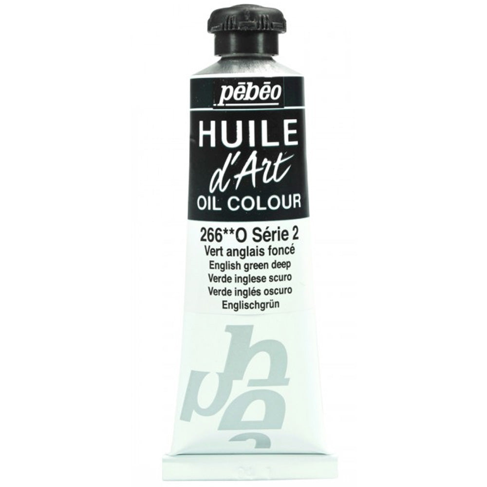 Pebeo Huile D'art Yağlı Boya 37ml English Green Medium 266 S.2