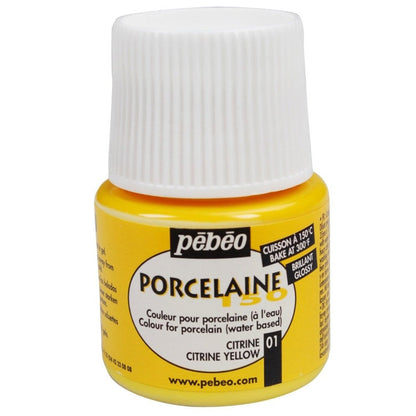 Pebeo Porcelaine 150 45ml Chalkboard Black 201