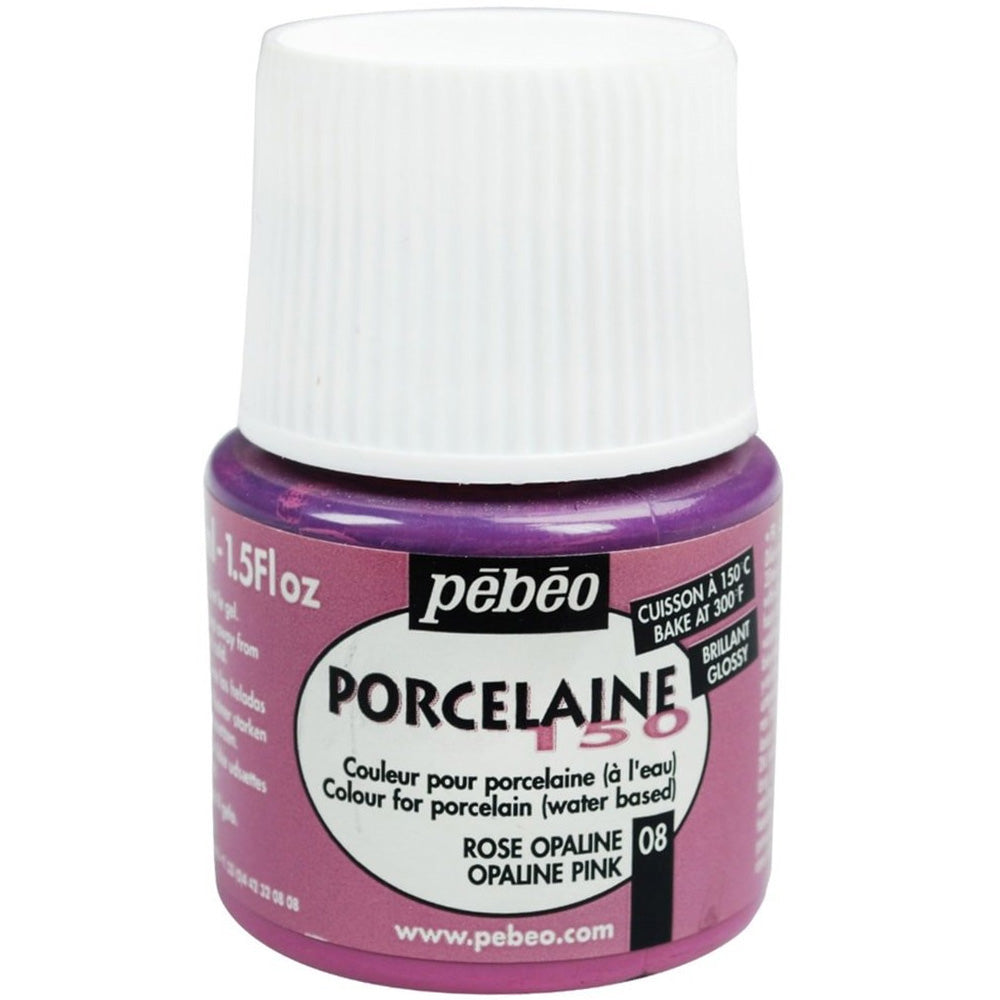 Pebeo Porcelaine 150 45ml Opaline Pink 08