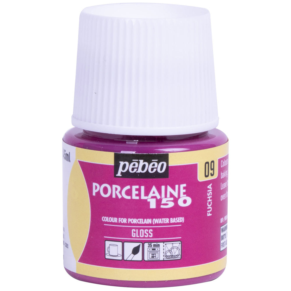 Pebeo Porcelaine 150 45ml Fuchsia 09