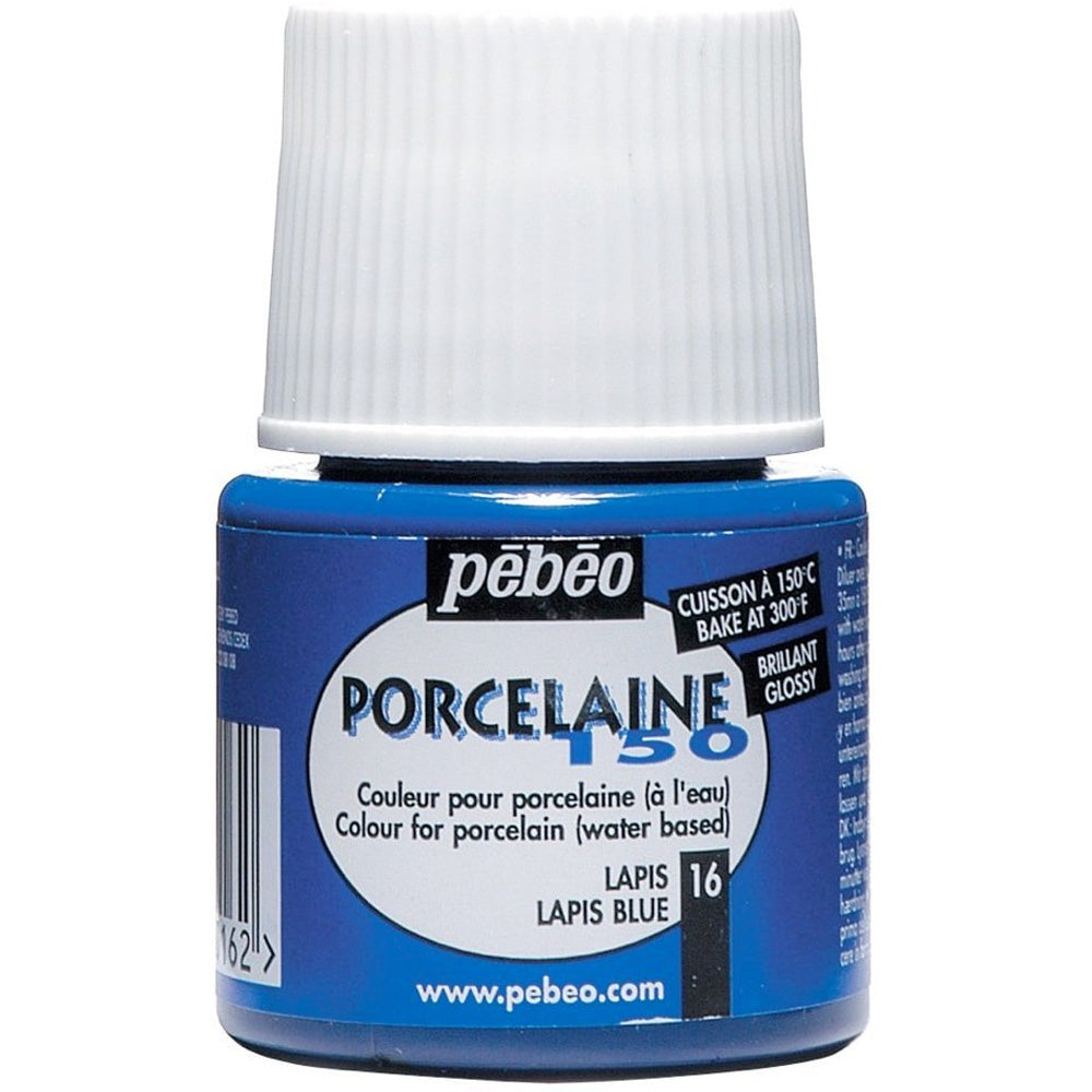 Pebeo Porcelaine 150 45ml Lapis Blue 16